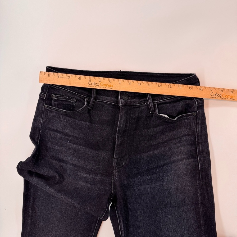 MOTHER The Weekender Fray Black Jeans - Picture 5 of 5